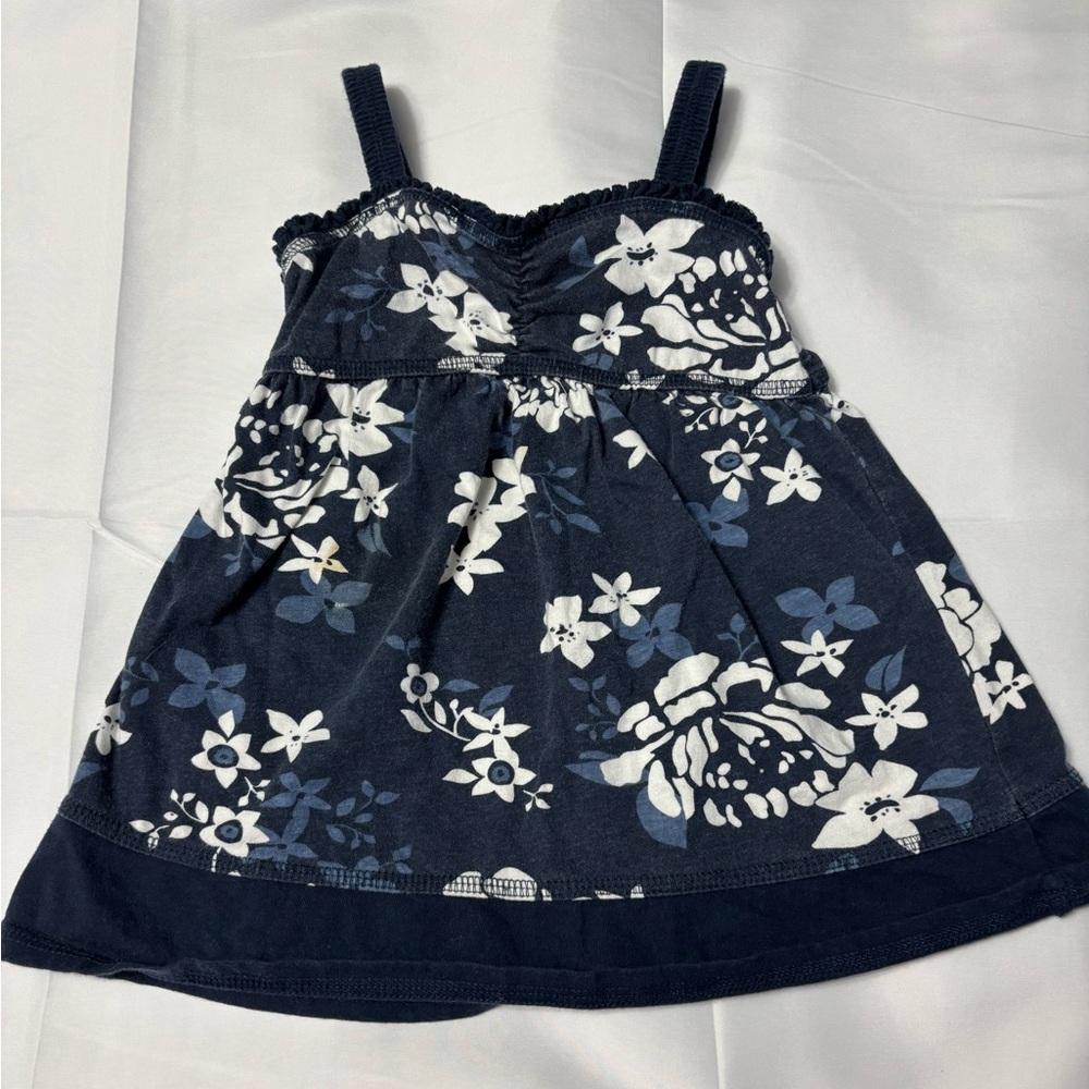 5/$25 Navy Blue Nevada Floral Kids Camisole